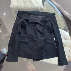 Marciano Off the Shoulder Suit Jacket/Shirt Small